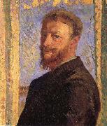 Max Buri Giovanni Giacometti oil on canvas